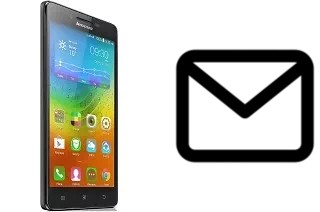 Configurer le courrier dans Lenovo A6000