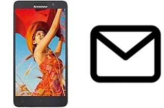 Configurer le courrier dans Lenovo A616