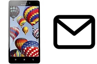 Configurer le courrier dans Lenovo A7000 Turbo