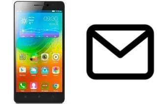 Configurer le courrier dans Lenovo A7000