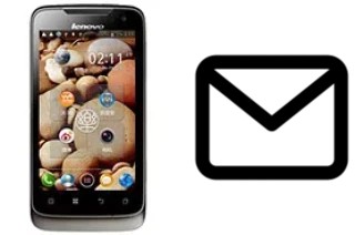 Configurer le courrier dans Lenovo A789