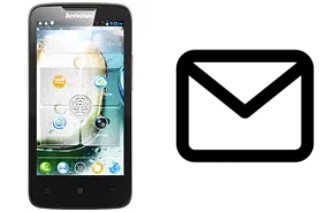 Configurer le courrier dans Lenovo A820