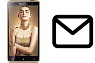 Configurer le courrier dans Lenovo Golden Warrior S8