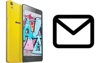 Configurer le courrier dans Lenovo K3 Note