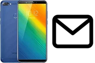 Configurer le courrier dans Lenovo K5 Note (2018)