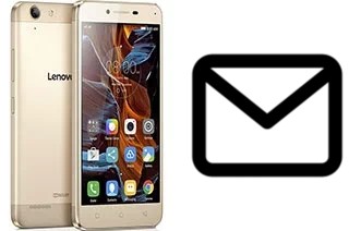 Configurer le courrier dans Lenovo Vibe K5