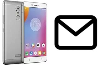 Configurer le courrier dans Lenovo K6 Note