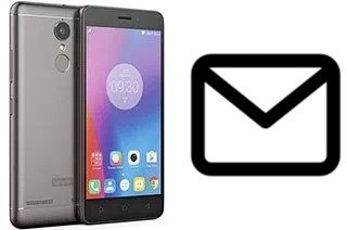 Configurer le courrier dans Lenovo K6 Power