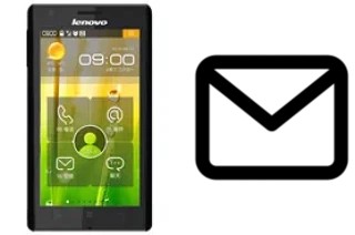 Configurer le courrier dans Lenovo K800