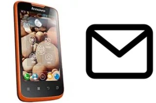 Configurer le courrier dans Lenovo S560