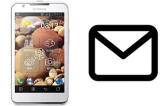 Configurer le courrier dans Lenovo S880