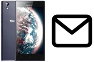 Configurer le courrier dans Lenovo P70