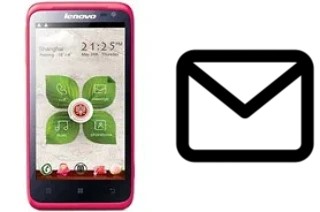 Configurer le courrier dans Lenovo S720