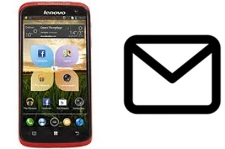 Configurer le courrier dans Lenovo S820