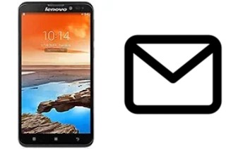 Configurer le courrier dans Lenovo S939