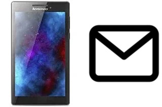 Configurer le courrier dans Lenovo Tab 2 A7-30