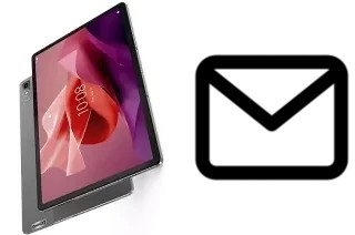 Configurer le courrier dans Lenovo Tab P12