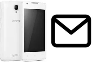 Configurer le courrier dans Lenovo Vibe A