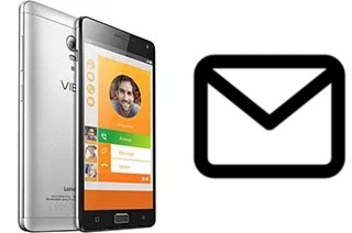 Configurer le courrier dans Lenovo Vibe P1