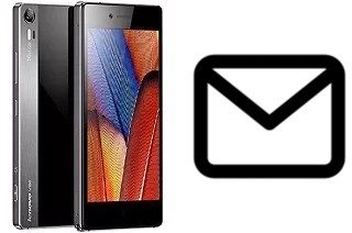 Configurer le courrier dans Lenovo Vibe Shot