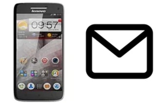 Configurer le courrier dans Lenovo Vibe X S960