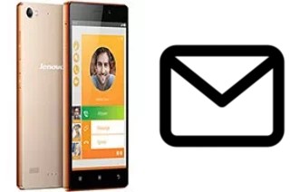 Configurer le courrier dans Lenovo Vibe X2