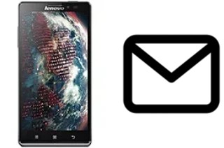 Configurer le courrier dans Lenovo Vibe Z K910