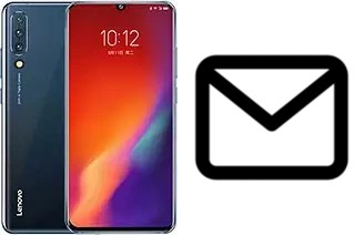 Configurer le courrier dans Lenovo Z6