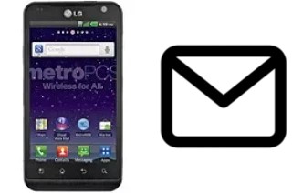 Configurer le courrier dans LG Esteem MS910