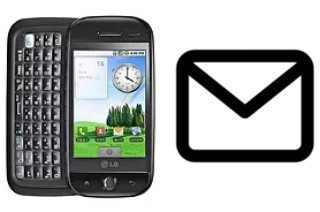 Configurer le courrier dans LG KH5200 Andro-1