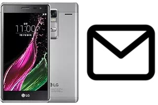 Configurer le courrier dans LG Zero