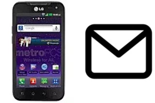 Configurer le courrier dans LG Connect 4G MS840