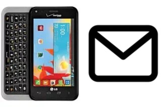 Configurer le courrier dans LG Enact VS890