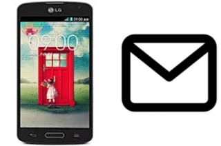 Configurer le courrier dans LG F70