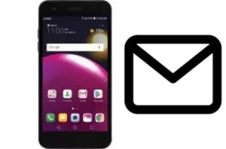 Configurer le courrier dans LG Fortune 2