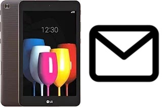 Configurer le courrier dans LG G Pad IV 8.0 FHD