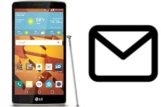 Configurer le courrier dans LG G Stylo