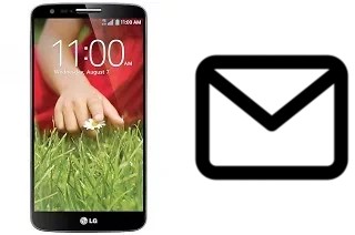 Configurer le courrier dans LG G2