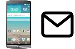 Configurer le courrier dans LG G3 A