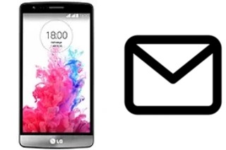 Configurer le courrier dans LG G3 S Dual