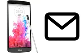 Configurer le courrier dans LG G3 Stylus