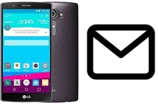 Configurer le courrier dans LG G4