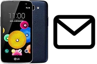 Configurer le courrier dans LG K4