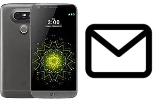 Configurer le courrier dans LG G5