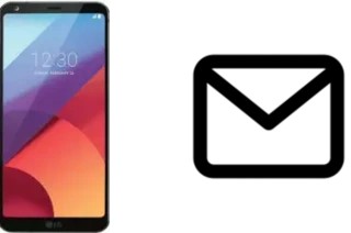 Configurer le courrier dans LG G6+