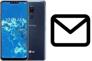 Configurer le courrier dans LG G7 One