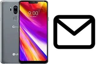 Configurer le courrier dans LG G7 ThinQ