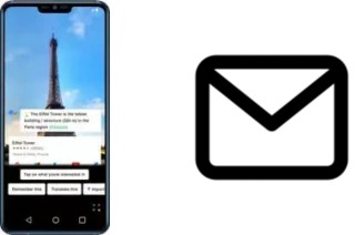 Configurer le courrier dans LG G7+ ThinQ