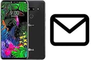 Configurer le courrier dans LG G8 ThinQ