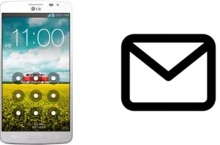 Configurer le courrier dans LG GX